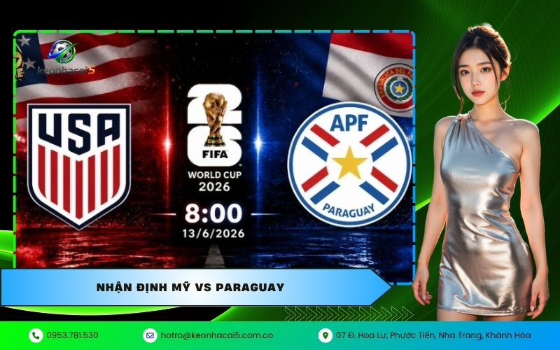 Nhận định Mỹ VS Paraguay