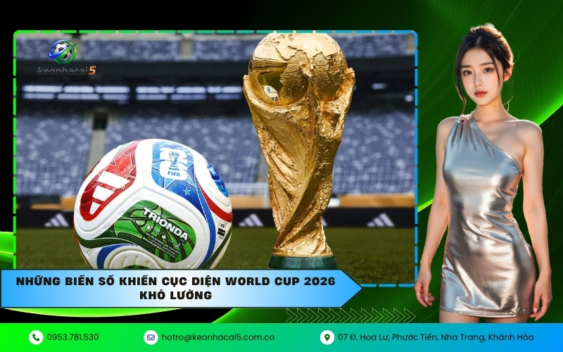 Những biến số khiến cục diện World Cup 2026 khó lường