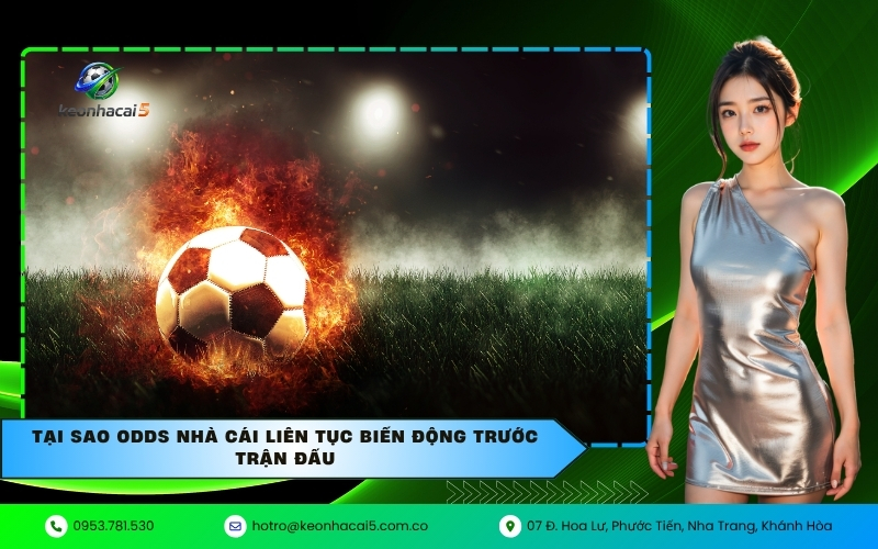 Tại sao odds nhà cái liên tục biến động trước trận đấu